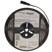 Лента светодиодная 71 414 NLS-5050WW30-7.2 IP20 12B R5 7.2Вт/м (уп.5м) Navigator 71414