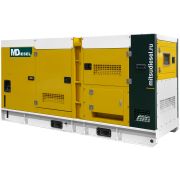 Дизельный генератор MitsuDiesel МД АД-200С-Т400-1РКМ29 (MDU) в шумозащитном кожухе