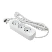 Удлинитель 4х5м с заземл. 16А IP20 Эксперт 3.0кВт ПВС 3х1 PROxima EKF UBA16-310-4-05