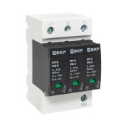 Ограничитель перенапряжения имп. ОПВ-В/3P In 30кА 400В EKF opv-b3