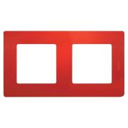 Рамка 2-м Etika красн. IEK 672532