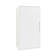 Щиток встраиваемый FRAME 36мод. с бел. дверцей с 4 шинами PEN (2шт на 8 отверст. и 2шт на 10 отверст.) бел. DKC F36B1WW