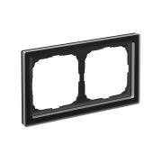 Рамка 2-м ArtGallery Pure органич. стекло черн. SE GAL321002