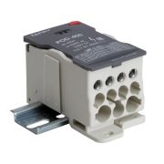 Блок распределительный винтовой зажим 1х185кв.мм 2х35кв.мм 5х16кв.мм 4х10кв.мм DKC POD-400